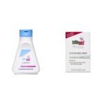 Sebamed Baby (Children) Shampoo, 150ml & SebaMed Cleansing Bar Soap-Free for Normal to Oily Skin, 100gm - Fast UK Delivery
