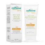 mCaffeine Niacinamide and Hyaluronic Acid Sunscreen SPF 50++ for Oily Skin | Mattifying, Zero White Care, Water Resistant & Non Sticky Sunscreen for Women & Men | Prevents Tan & UV Damage - 50ml - Fast UK Delivery - Image 2