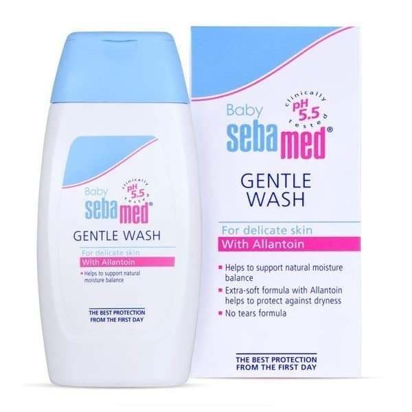 uk41THqeDP5L-1.jpg Sebamed Baby Wash Lotion - Extra Soft, 200ml - Fast UK Delivery - Image 1