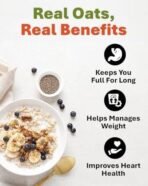 True Elements Rolled Oats 1 kg - Breakfast Cereal - Fast UK Delivery - Image 7