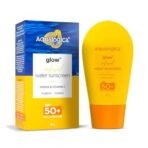 Aqualogica Glow+ Infused Water Sunscreen For All Skin Types Spf 50+ Pa++++ With Papaya&Vitamin C|Gives Glowing&Hydrated Skin|Lightweight,Hydrating & No White Cast - 50G,Pack Of 1 - Fast UK Delivery - Image 2