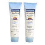 Neutrogena Ultra Sheer Dry Touch Sunblock SPF 50+, 30ml (Pack of 2) - Fast UK Delivery