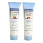 Neutrogena Ultra Sheer Dry Touch Sunblock SPF 50+, 30ml (Pack of 2) - Fast UK Delivery