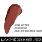 LAKME Forever Matte Lipstick, Made With French Rose Oil Extracts, Nude Toast, 4.5G - Fast UK Delivery - Image 5