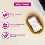 Dettol Skincare Moisturizing Beauty Bathing Soap Bar | With 2x moisturizers & Argan Oil| Softer Skin, 125gm each - Pack of 8 - Fast UK Delivery - Image 5