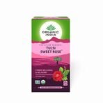 ORGANIC INDIA Chamomile Tulsi Sweet Rose Tea - 25 Infusion Bags - 40 Gm - Image 2