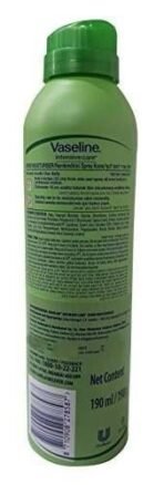 Vaseline Intensive Care Moisturiser Spray - Aloe Soothe, 190ml Bottle - Fast UK Delivery - Image 3