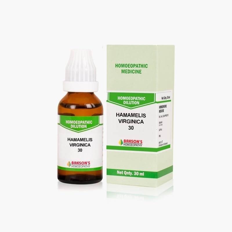 uk41TpxfkYfCL-1.jpg BAKSON S HOMOEOPATHY Hamamelis Virginica 30 Dilution (30ml Pack of 2) - Image 1