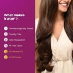 WOW Skin Science Onion & Collagen Anti-Hairfall Hair Oil|Nourishes Scalp & Stimulates Roots|Reduces Hairfall & Breakage|Repairs Damaged Hair|Boosts Hair Thickness|200ml - Fast UK Delivery - Image 7