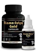 Kamasutra Gold ayurvedic Capsules with 30ml Kamasutra Oil - Fast UK Delivery - Image 2