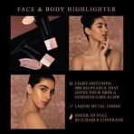 MyGlamm Manish Malhotra Face and Body Highlighter, Blaze, 15 ml - Fast UK Delivery - Image 6