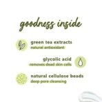 Plum Green Tea Gentle Revival Face Scrub | Blackhead Removal | Green Tea Extracts | For Oily, Acne-Prone Skin | 100% Vegan, Paraben Free | 75g - Fast UK Delivery - Image 5