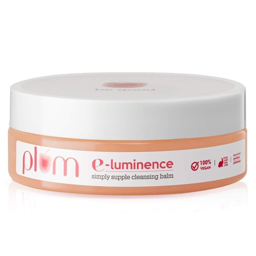 uk41U19XVGg8L-1-1.jpg Plum E-Luminence Simply Supple Cleansing Balm | Non-Drying Supple Cleansing Balm with Vitamin E | Makeup Remover | Suitable for Normal, Dry & Combination Skin | 100% Vegan & Sulfate-Free | 90g - Fast UK Delivery - Image 1