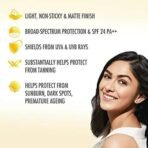LAKME Sun Expert, Spf 24 Pa++ Ultra Matte Sunscreen, 60Ml, Sun Protection With Vitamin B3, Blocks Upto 97% Of Harmful Uvb Rays, Lightweight, For Men & Women (Pack Of 2)|For All Skin Types - Fast UK Delivery - Image 4