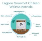 Lagom Gourmet Chilean Walnut Kernels 200g | All Natural | No Preservatives | No Additives | Gluten Free | Vegan | Plant Based | Non GMO | Walnuts Dry Fruit | Walnuts Without Shell | Akhrot Giri - Fast UK Delivery - Image 5