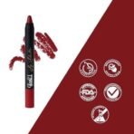 Glam 21 Lip Seduction Non- Transfer Crayon Lipstick up to 12 Hours Stay | Lightweight & Longlasting|Creamy Matte | Smudge Proof - 2.8gm|Coffee-15 (Matte) - Fast UK Delivery - Image 7