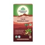 ORGANIC INDIA Tulsi Masala Chai 25 Tea Bags - Fast UK Delivery - Image 2