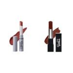Glam 21 Long Lasting Non-Transfer Lipstick|Creamy Matte Formula - 2.8gm|Fliter Coffee-15 & Ultra Velvet Lipstick | Long-lasting stay on lips | Lovely matte finish | 2.5gm | Hazel Nut-22 - Fast UK Delivery