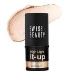 Swiss Beauty High Light It-Up Highlighter | With Vitamin E & Jojoba Complex | Instant Radiant Glow | Long-Lasting | Creamy & Blendable | Twist-Up Format | Shade- Golden Hour, 8g - Fast UK Delivery - Image 2