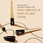 mCaffeine Shades Intense Ink Waterproof Eyeliner | 12 Hrs+ Intense Matte Stay | Flexi Tip Brush For One Stroke Precise Application | Makeup Beauty Eye liner | Quick Drying, Smudge-proof,Long Lasting, Black Eyeliner - 3.5ml - Fast UK Delivery - Image 5