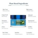 Blue Nectar Vitamin C Face Moisturizer for Oily & Acne Prone Skin with Grapeseed | Oil-Free | Plant Based Vit C Lightweight Cream for Men (19 herbs, 50g) - Fast UK Delivery - Image 7