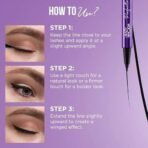 Hilary Rhoda Perfection Pen Eyeliner | Smudge-Proof & Waterproof Eyeliner | Precision Tip & Matte Finish | Cruelty-Free, Vegan & Paraben-Free - 0.6ml - Fast UK Delivery - Image 7