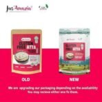 Jus' Amazin Certified Gluten Free Atta (1kg) | Makes Fluffy & Soft Chapatis | Multigrain (Millets, Quinoa, Amaranth) | Certified Gluten Free (Lab Tested) | Multipurpose (Chapati, Poori, Paratha, Baking) - Fast UK Delivery - Image 3