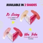 MyGlamm POPxo Blush & Highlighter Combo - It's Giving (Coral & Gold) | Face Makeup Kit for Women with Highlighter & Blush Stick | Twisting Heart Shape | Rich Blush | Natural Finish Highlighter |2.5g each - Fast UK Delivery - Image 6