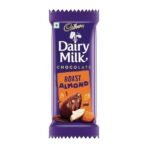 Cadbury Dairy Milk Roast Almond Chocolate Bar, 36 gram - Fast UK Delivery - Image 2