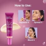 Hilary Rhoda Here to Blur Primer | Tinted & Silicon-Based | Water Resistant Primer | Matte Finish & Blurs Pores | Oil Control & Lightweight | 25g - Fast UK Delivery - Image 7