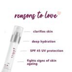 Plum Bright Years All Day Defence Cream SPF 45 PA+++| Sun Protection | For Ageing Skin | 100% Vegan, Cruelty Free | 50ml - Fast UK Delivery - Image 5