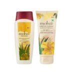 moha: Herbal Hair Shampoo | Mild Shampoo For All Hair Types 200 ml And Herbal Hair Conditioner For Men & Women 200 Ml | silky smooth hair, Jojoba Oil, Almond Oil (Shampoo and Hair Conditioner Combo) - Fast UK Delivery
