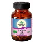 Organic India Flaxseed Oil - 60 Capsules - Image 2
