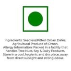 Lagom Gourmet Seedless Omani Dates 1 kg | All Natural | No Preservatives | No Added Sugar | Gluten Free | Vegan | Plant Based | Non GMO | Dates Dry Fruits | Khajur | Khajoor | Khejur - Fast UK Delivery - Image 7
