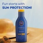 NIVEA Men & Women Sun Protect And Moisture 75Ml Spf 30 Advanced Sunscreen For Instant Protection For Normal Skin| Pa++ UVA - UVB Protection System| Water Resistant| Pack Of 1 - Fast UK Delivery - Image 4