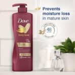 Dove Body Love Pro Age Body Lotion for Mature Skin 48hrs Moisturisation, Paraben Free, With Vitamin B3 & Olive Oil, For Nourished Radiant Skin 400 ml, Pink - Fast UK Delivery - Image 6
