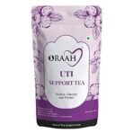 Oraah UTI Support Tea I Balances Vaginal pH I Improves Gut Health (Cranberry Flavor, 50gm) (Pack 1) - Fast UK Delivery - Image 2