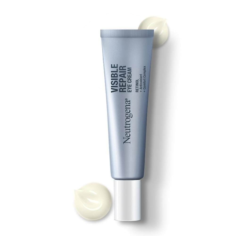 uk41UzDREpKQL-1-1.jpg Neutrogena Visible Repair Retinol Day & Night Eye Cream: Boosts Collagen for Anti-Ageing & Fine Lines 15g - Image 1