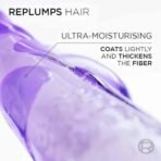 L'Oreal Paris Hyaluron Moisture 72HR Moisture Filling Shampoo powered by Hyaluronic Acid, for Frizz-free, Hydrated and Bouncy Hair Full of Life | 1Ltr - Fast UK Delivery - Image 5