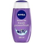 NIVEA Fresh Power Fruit 250ml Body Wash| Shower Gel with Real Fruit Extracts| Pure Glycerin for Instant Soft & Summer Fresh Skin|Microplastic Free |Clean, Healthy & Moisturized Skin - Fast UK Delivery - Image 2