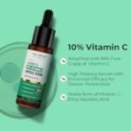 Dr. Sheth's Non-Irritating Ceramide & 10% Vitamin C Ampoule Serum | Reduces Dullness & Dark Spots | Brightens & Repairs Skin Barrier | For Beginners | 99% Pure Grade Vitamin C | All Skin Types | 30 ml - Fast UK Delivery - Image 4