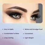 Swiss Beauty Cruelty-Free 3D Eyelashes - Pack of 10 False Eyelashes | Volumising Eye Lashes | Lengthening Eye Lashes | Lightweight Eyelashes | Shade - Black 01, Set of 5 - Fast UK Delivery - Image 7