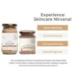Ecotyl Face Pack Combo - Sandalwood Powder and Multani Mitti | Duo for Skin Brightening and Glow | 100g + 150g - Fast UK Delivery - Image 4