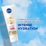NIVEA Luminous Even Glow Oil Control Day Cream for face |SPF 50 with UV protection & UVA UVB filters | Thiamidol, Hyaluronic Acid, Vitamin E for Dark Spots Reduction & Deep Moisturization - Fast UK Delivery - Image 7
