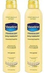 Vaseline Spray and Go Moisturizer in Total Moisture, Pack of 2, 6.5 Ounce - Fast UK Delivery - Image 2