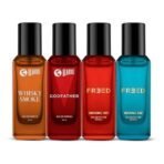 Beardo Him & Her Perfume Giftset 20ml x 4 | Whisky Smoke, GodFather, Marina Bae & Smoking Hot | Long Lasting Spicy Eau De Parfum | Gift For Couple, Men Women - Fast UK Delivery - Image 2