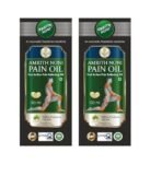 Amrith Noni Pain Oil: Ayurvedic pain Relief oil for Back pain, Joint pain, Knee pain, Body Pain, Ankle pain, Muscle pain, Neck Pain, Wrist Pain, Elbow Pain (100ML) - Pack Of 2 - Image 2