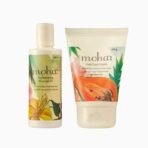 Moha: Rejuvenating Massage Oil 200ml And Foot Cream 100gm Combo | D-stresses and Tones the Skin with Jojoba Oil, Almond Oil and Olive Oil, Foot Cream For Rough, Dry and Cracked Heel Combo Pack - Fast UK Delivery - Image 2