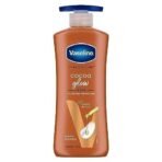 Vaseline Healthy Bright Body Lotion 400 ml, Daily Brightening Moisturizer with Sunscreen for Dry Skin, Gives Non-Greasy Glowing Skin - & Vaseline Intensive Care Cocoa Glow Body Lotion, 400 ml - Fast UK Delivery - Image 3