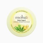 moha: Body Yogurt with Vitamin E, Hemp Seed oil, Moringa & Hyaluronic Acid provides instant Hydration I Lightweight & fast-absorbing formula 250gm - Fast UK Delivery - Image 2